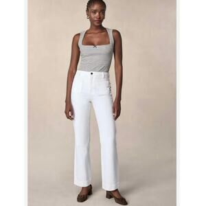 rouje jeans belleville white size 26 DR